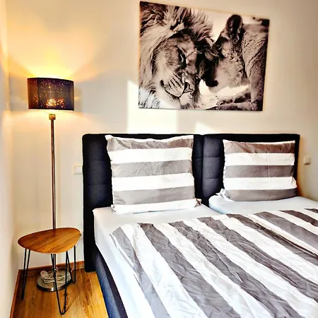 公寓 Lions Place Premium Business Optionaler Zugang Zum Spa- Bereich 布拉河畔的海登海姆